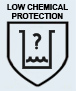 EN 374-1/2/3 Protección ligera contra productos químicos